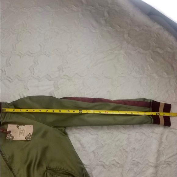 Chelsea & Violet Green Bomber Jacket 🔥•NWT - Picture 7 of 7